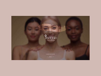 Inanna animation beauty branding cosmetics interaction design photography ui web animation web design website wellbeing