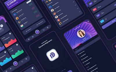 Dynamic Payment Dashboard app apple dashboard dashboard ui design interface payment ui design wallet webinterface