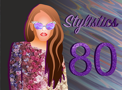 Style 80s beautiful design fashion fashion brand icon illustraion illustration style style80 vector woman красота