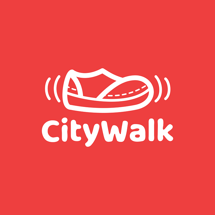 Logo Design for City Walk by John Poh on Dribbble
