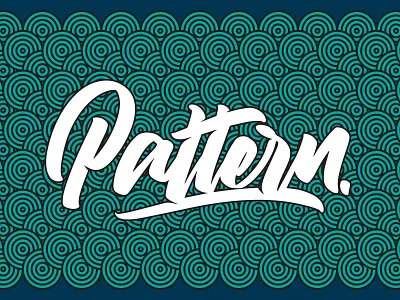Pattern (Tutorial in description) angeloknf branding calligraphy illustration illustrator inspiration lettering logo script tutorial type typography