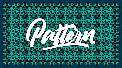 Pattern (Tutorial in description) angeloknf branding calligraphy illustration illustrator inspiration lettering logo script tutorial type typography