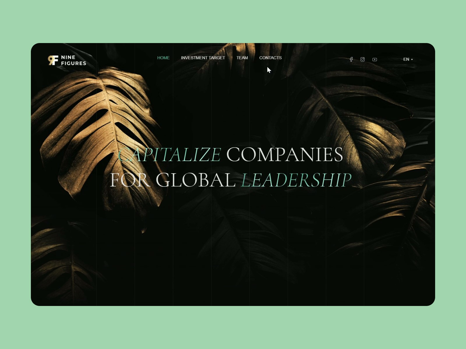 UX/UI design for venture holding💰 banking branding business capital design gold holding investments paparatnik poland ui ukraine uxui venture webdesign website