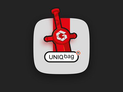 Illustration for the UniqBag series #2 branding design icon illustration vector