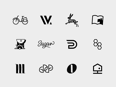 Logos & Marks Vol. 1 branding branding and identity branding design lettering logo logo logocollection logodesign logofolio logopack logopackage logos lootype mark typography logo