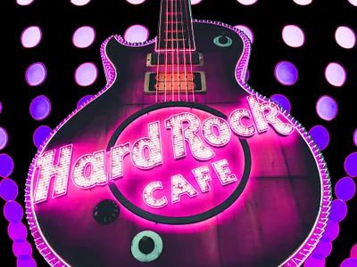 Hard Rock Cafe collage design graphicart graphicdesign hard rock cafe photoshop psychedelic
