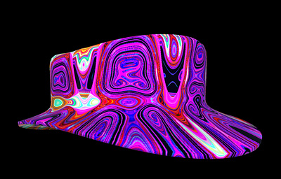 Psychedelic Hats design graphicart graphicdesign hat hats photoshop psychedelic
