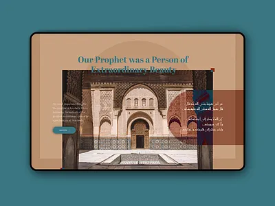 Rasoul web site - Slider 2 colored design interface landing page material ui ux web web design web site