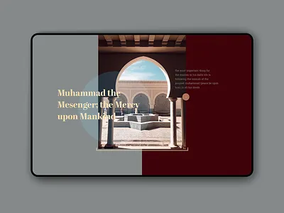 Rasoul web site - Slider 1 colored design interface landing page material ui ux web web design web site