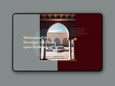 Rasoul web site - Slider 1 colored design interface landing page material ui ux web web design web site