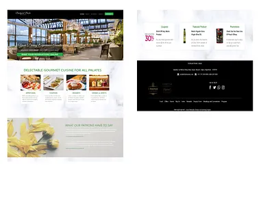 Restaurant Website Design