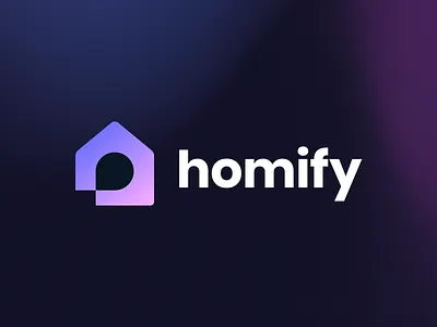 Homify - Logo Design Concept (for sale) brand identity branding design for sale unused buy home house idendity design identity logo logo design logo designer logotype mark media tech digital pin residential sale symbol