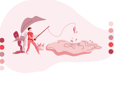 Web flat art flat art illustration