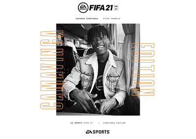 FIFA 21 Wallpaper Edit w/Eduardo Camavinga design