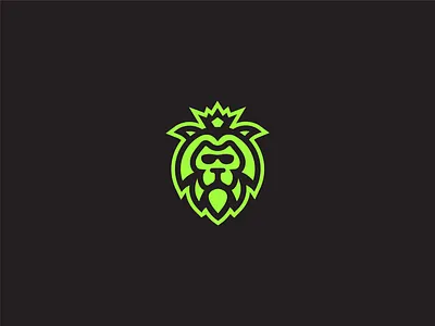 Technilog - Lion Logo adobe illustrator branding design flat flat logos lion lion head lion king lion logo lions logo logos minimal