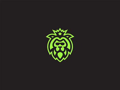 Technilog - Lion Logo adobe illustrator branding design flat flat logos lion lion head lion king lion logo lions logo logos minimal