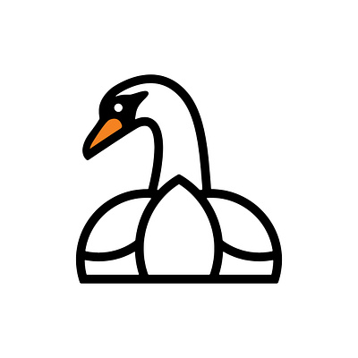 Day 306 adobe illustrator adobe illustrator cc beauty beauty logo bird bird icon bird logo brand design brand identity branding graphic design logo logo design logo designer logos neutral colors swan swan lake swan logo swans