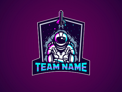 Astronaut astronaut cybersport design esportlogo esports esports logo logo mascot design mascot logo mascotlogo nasa space spaceman spaceship team