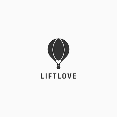 liftlove fitness logo 99designs athlete balloon branding design fitness fly gym heart high kettlebell lifestyle lift logo love minimalist negative space simple