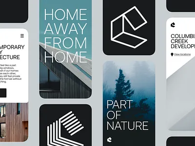 Columbia Creek • Logo design & Brand Identity architecture brand brand identity branding columbia construction creek development logo logo design management property realty