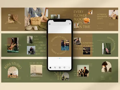 Canva Instagram Carousel Template branding business card canva canva template clean fashion inspiration instagram banner instagram post instagram template layout design marketing minimal moodboard online marketing online shop template