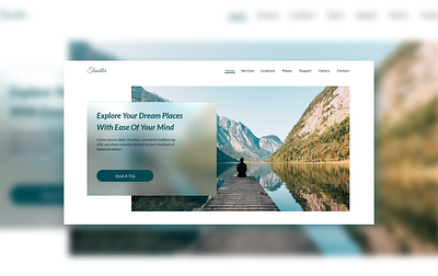 Travel Website Design design travel travel agency ui ux web website website design