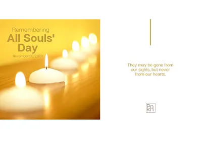 All Souls' Day allsoulsday holiday illusration pinkeen