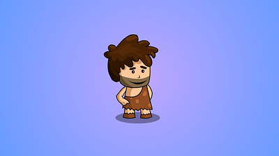 Stone age animate cc animation illustration vector