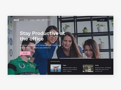 Operating Product design ui ux web web design