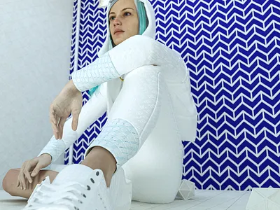 Inspired by Hostage • #billieeilish 💫 3d 3d artist adobe animation characterdesign cinema4d clo3d design designer fashion graphicdesign illustration illustrator louisvuitton marvelousdesigner pattern