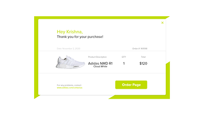 Daily UI #017 app dailyui design email receipt ui uiux ux webdesign