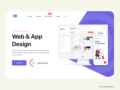 Omega Hero Section Exploration agency app brand clean colors dashboard design dribbble hero illustration iteration marketing agency minimal ui ui design uidesign ux ux design web website