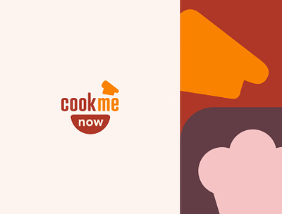 Cook Me Now logo branding cooking logo logo design recipes vector