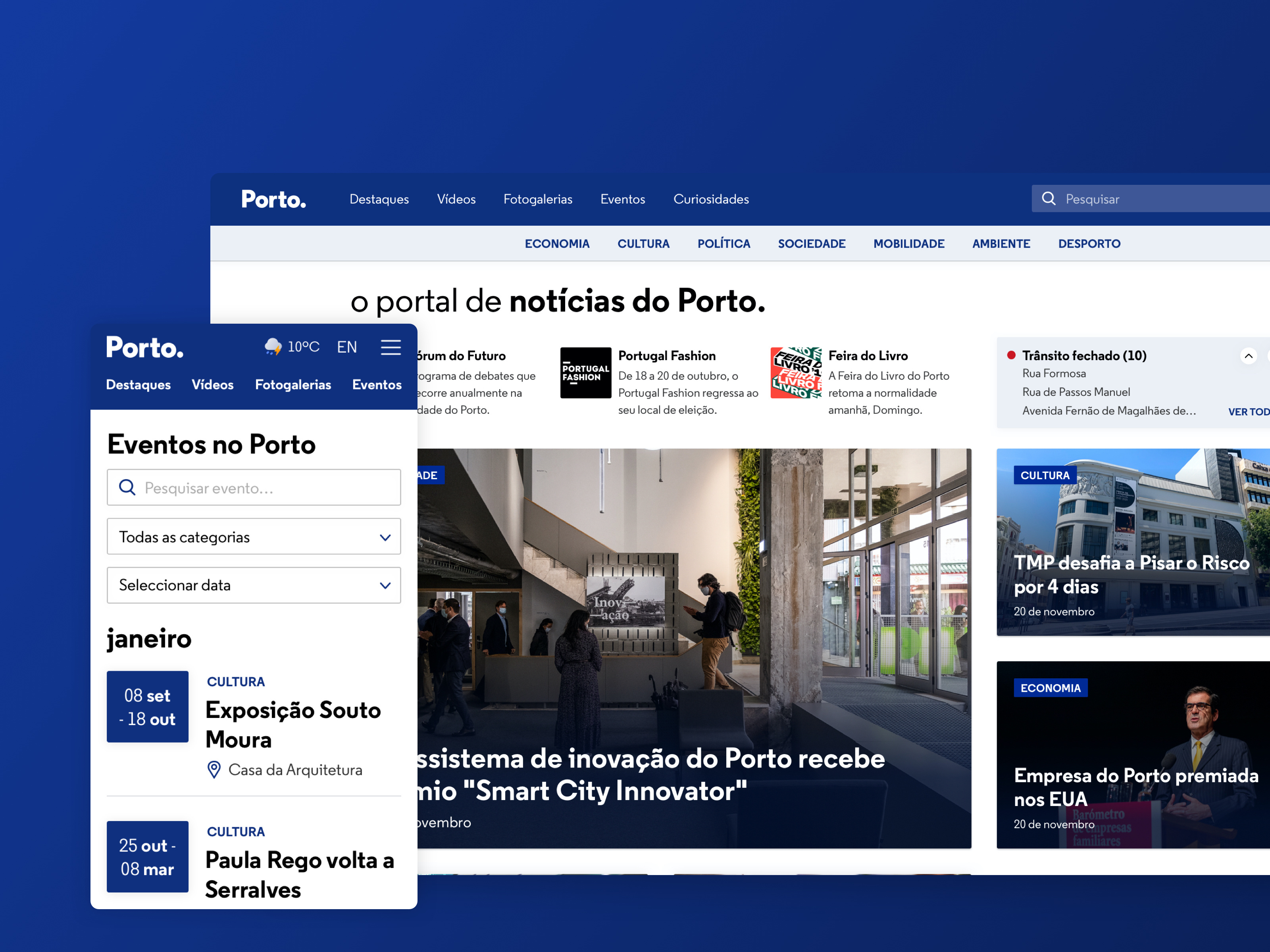 Porto.'s Website back end development case studies case study casestudy design development front end front end development news portal portfolio product product design product strategy quality assurance ui ui design uiux ux ux design website