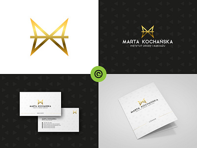 Marta Kochańska - BRAND branding design flat logo minimal typography vector