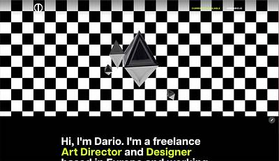 My Portfolio 3d bold freelance neon portfolio typography webdesign website