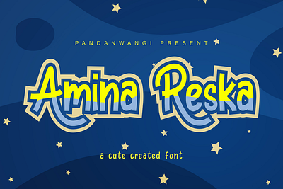 Amina Reska design font