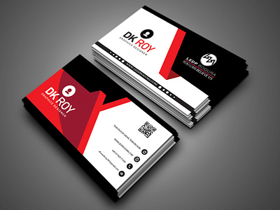 Business Card design illustration vector