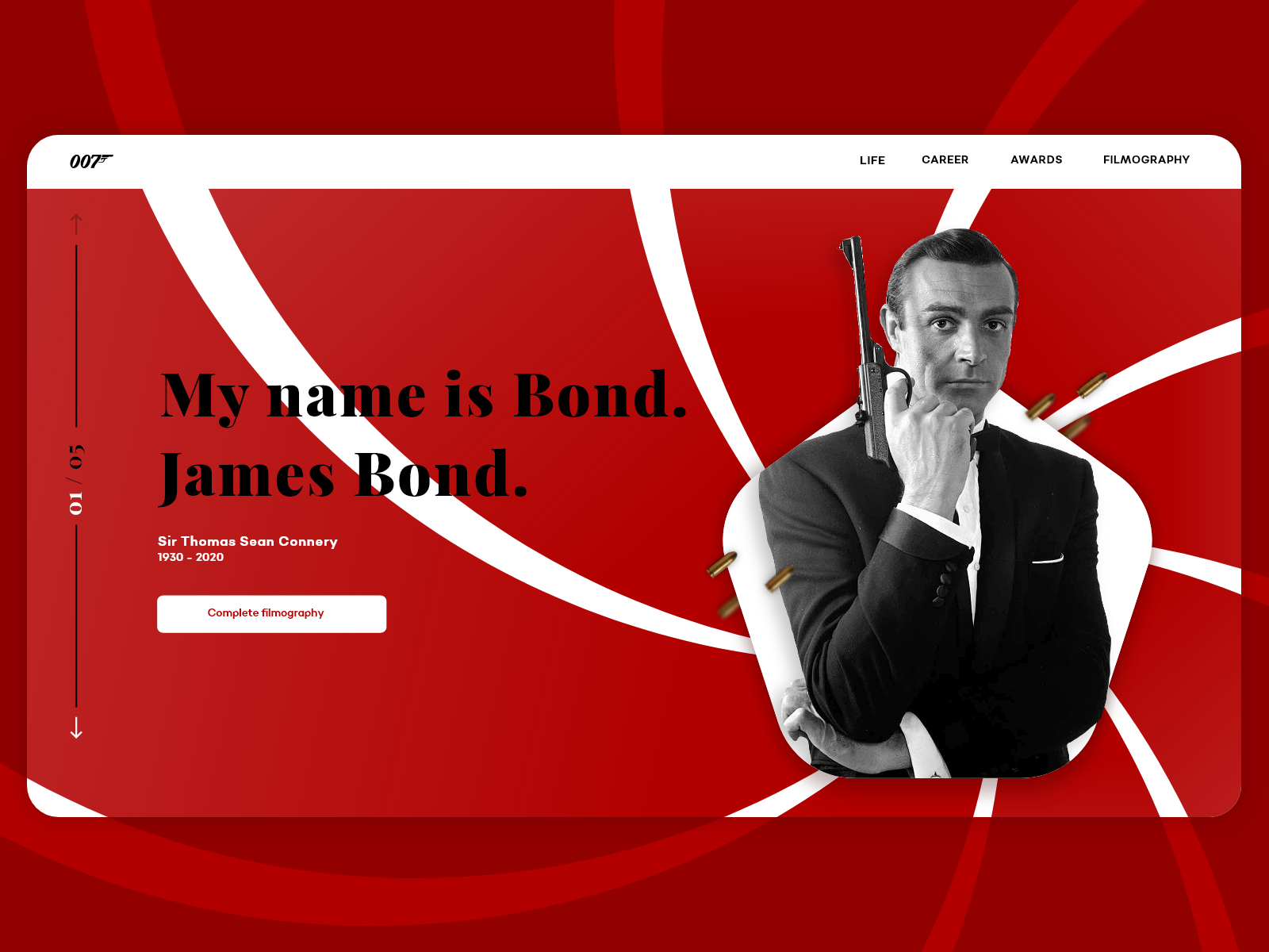 Example of Daily UI #003 • Landing Page