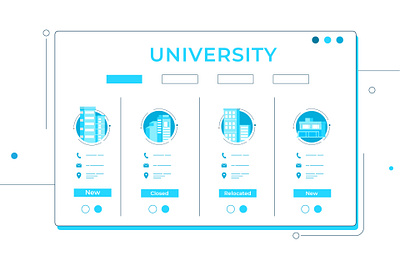 Education Agent Website adobe illustrator animation art blue design education explainer explainervideo flat graphic design illustration illustration art illustrator minimal vector webdesign