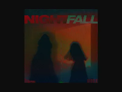 119 ~ nightfall. album art album artwork album cover album cover design cover art cover artwork cover design custom type dailyposterdesign gfxmob graphicdesign layout minimalism photoshop poster design swiss style typogaphy visual art visual design visual graphics