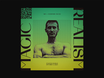 120 ~ magic realism. customtype dailyposterdesign editorial editorial design graphicdesign layout layout design layout exploration layoutdesign minimalism photoshop poster a day swiss design typogaphy typography art ui design visual art visual design visual graphics web design