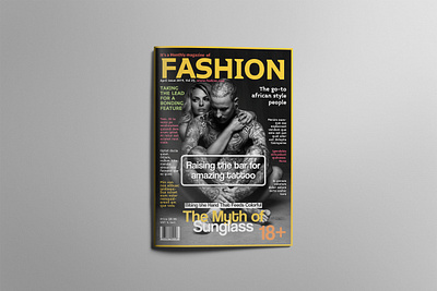 The Fashion Magazine Design bifold brochure creative design fashion magazine graphic design indesign lifestyle magazine magazine design magazine layout print