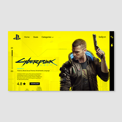 CYBERPUNK design designs flat graphic design minimal ui ux web webdesign website