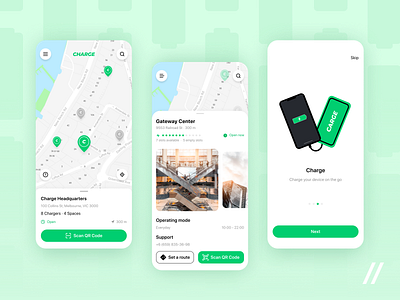 Powerbank Rental App app charger design illustration location map mobile mvp onboarding online power bank powerbank purrweb react native rent rental search startup ui ux