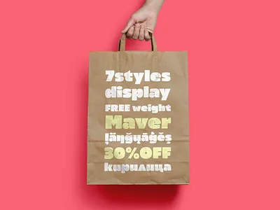 ✨Special Offer✨Maver - 30% Off Until Nov 5th! brand design brand identity branding cyrillic design digital art display font font awesome font design font family fonts free graphic graphic design graphicdesign sans typeface typo кириллица