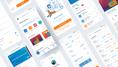 Choo-Choo Ticket booking app illustration mobile app mobile screens ticket train travel ui ui design uiux