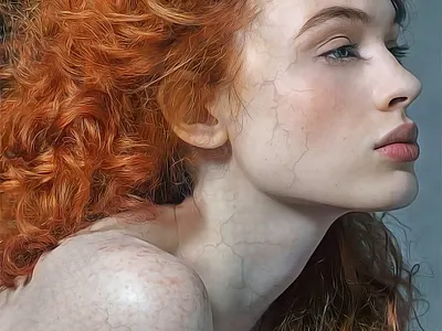 portrait design illustration