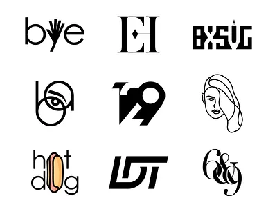 Logofolio Collection / October 2020 2020 branding design illustration logo logo design logofolio logomark mark monogram october wordmark