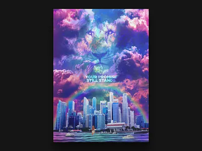 God's Promise Still Stands adobe artwork christian christian design composition design digital art god jesus photoshop poster poster art poster design posters surrealism